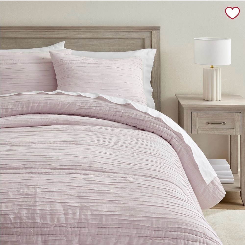 Pottery barn teen WAVE micro fiber comforter twin XL with sham